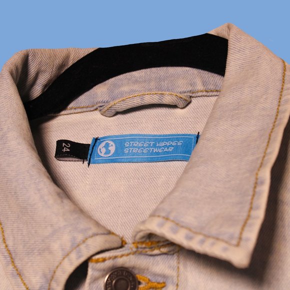 1 of 1 Coca - Cola Jean Jacket Handmadw - Picture 6 of 9